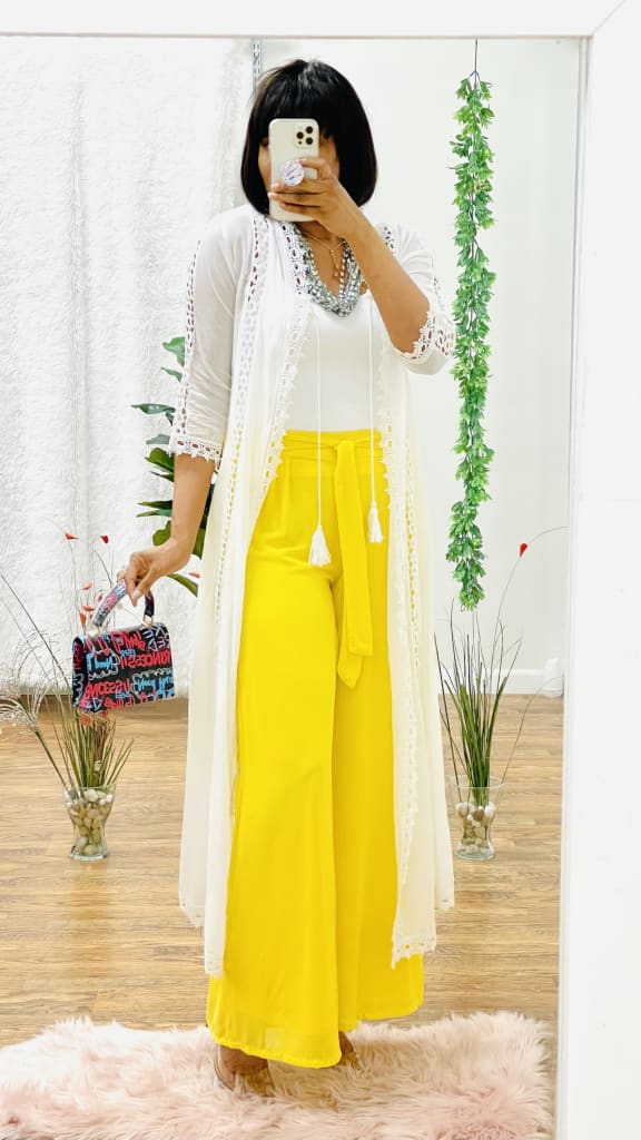 Avi wide leg pants