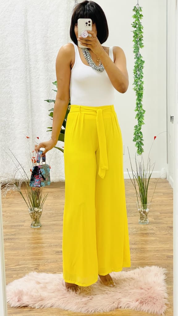 Avi wide leg pants