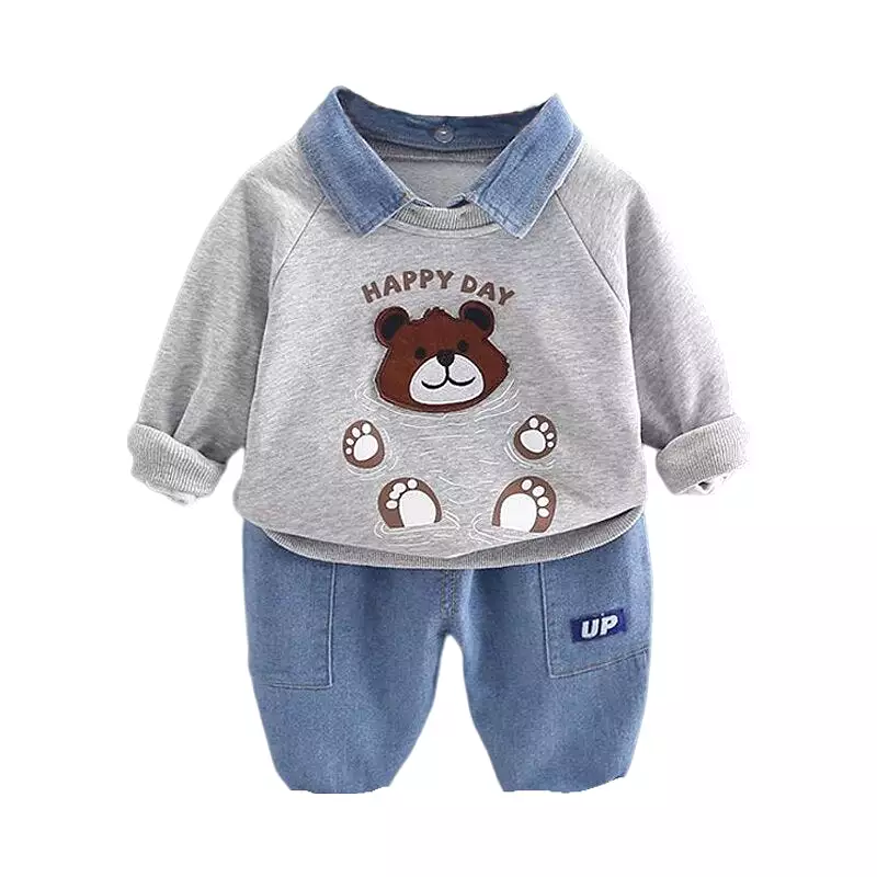 Bear Panda  Sweater + Pants Set