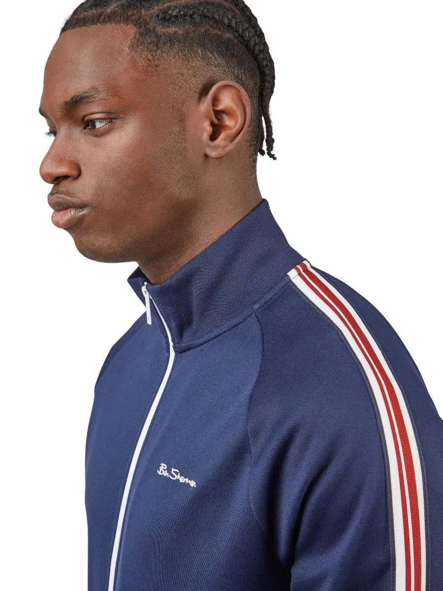 Ben Sherman House Tarped Track Jacket Marine