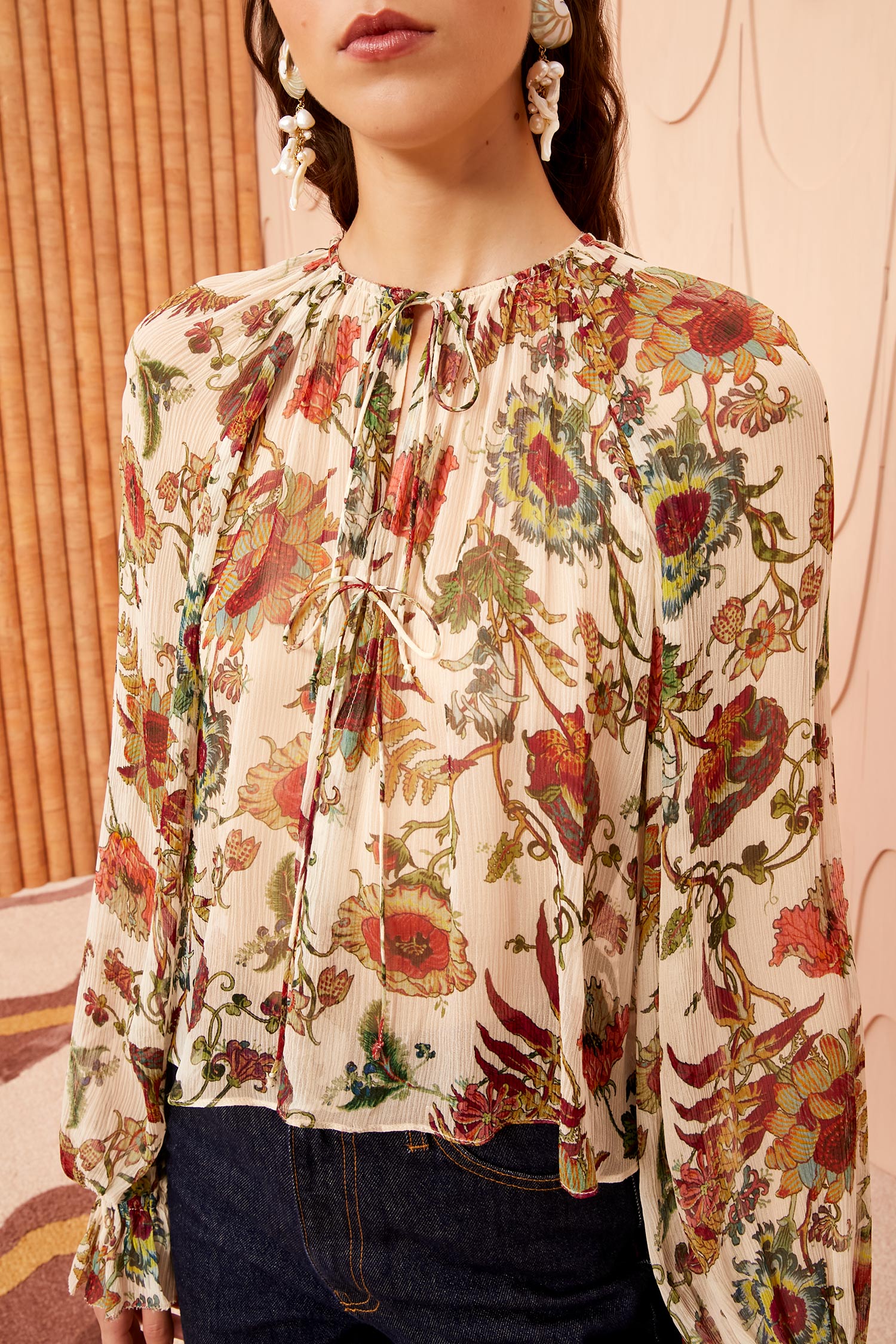 Bernadette Blouse - Freesia