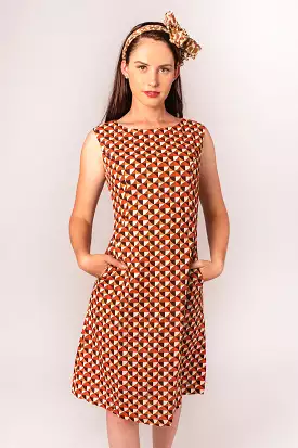 Bianca Geometric Shift Dress