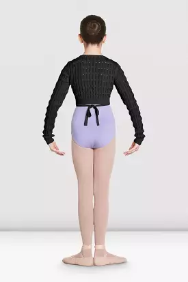 Bloch Child Knit Wrap Top - CZ5549