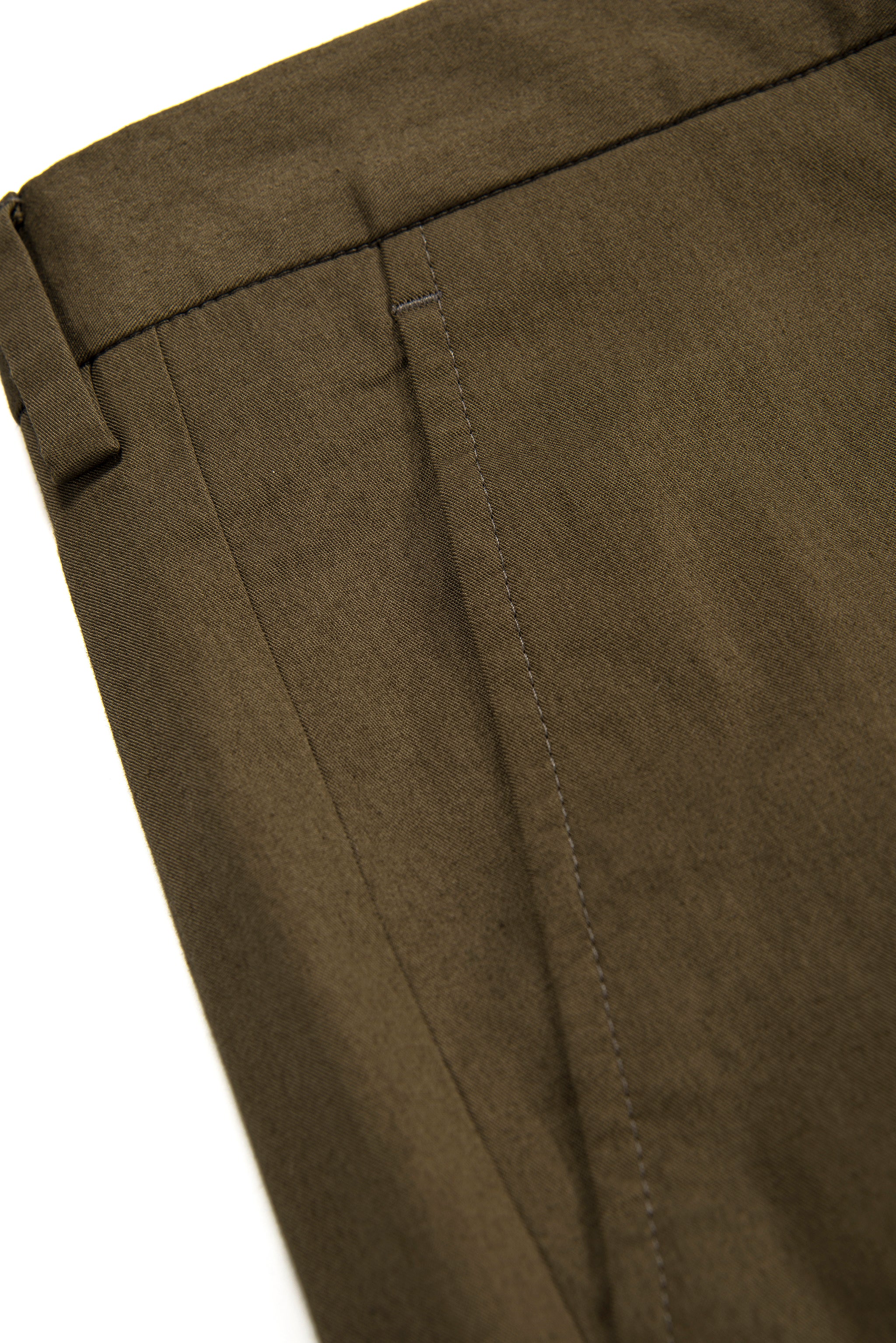 Boris Chino Pants Fine Stretch Cotton Gabardine (military green)