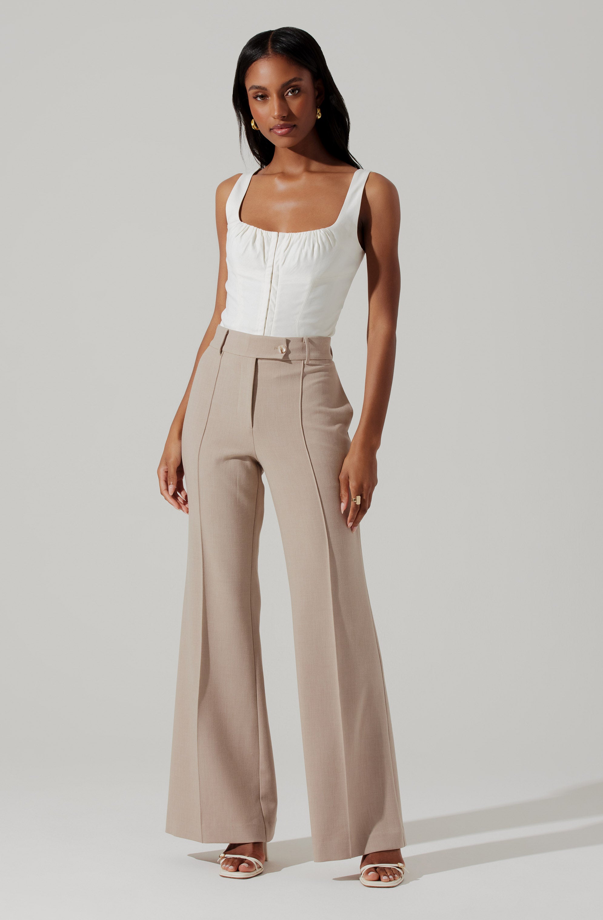 Chaser High Waisted Flare Pants