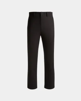 Chino Pants In Black Cotton 