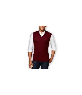 Club Room Mens Merino Textured Argyle Sweater Vest, TW1