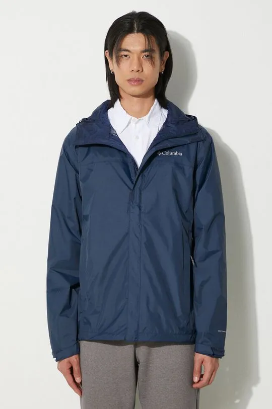 Columbia outdoor jacket Watertight II navy blue color