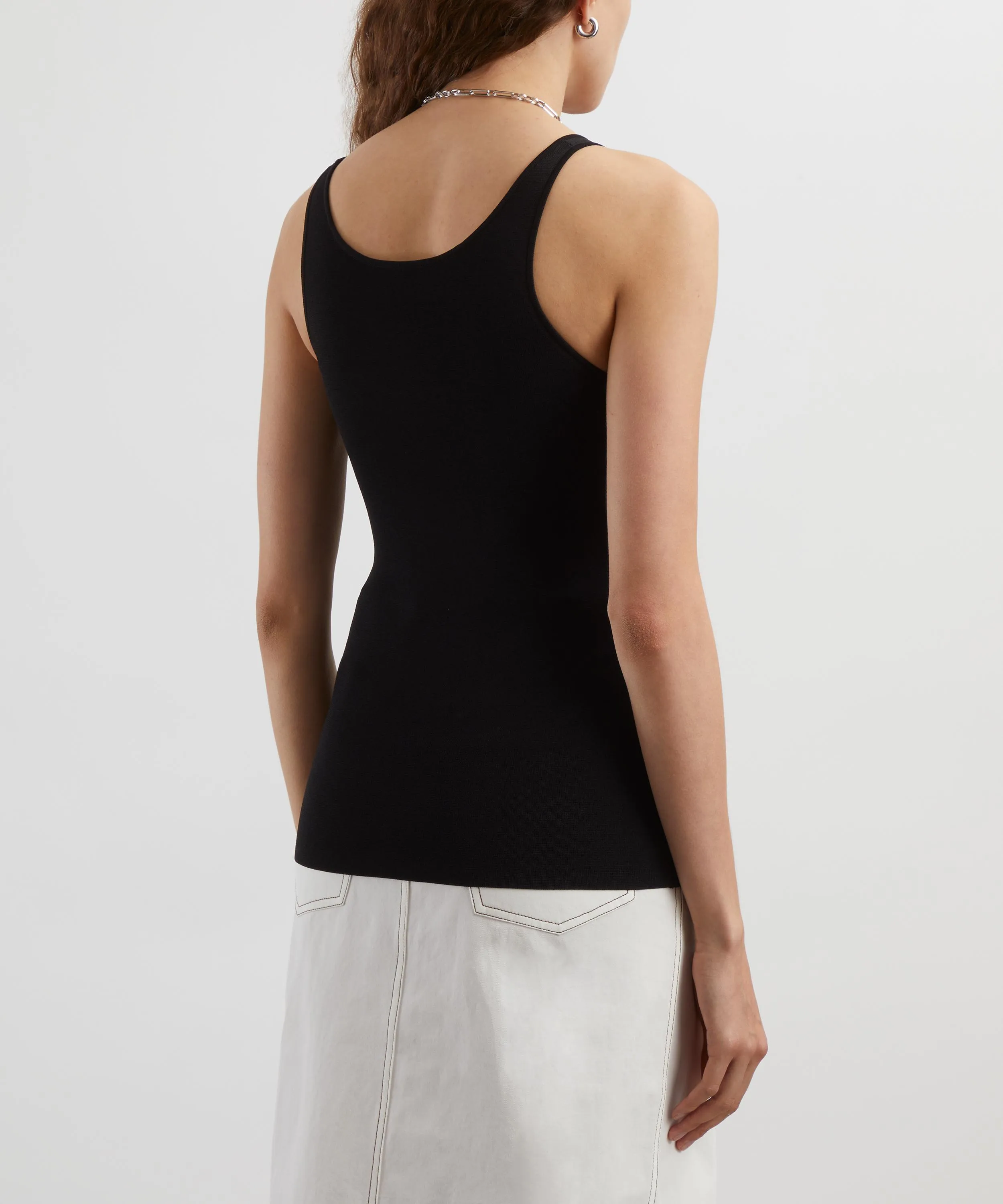 Compact Knit Tank Top