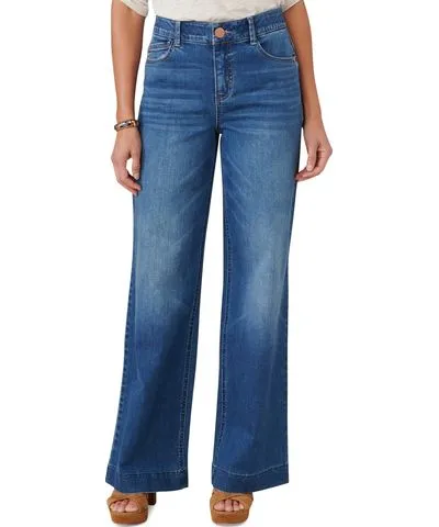 Democracy Petite AbSolution High-Rise Wide-Leg Jeans