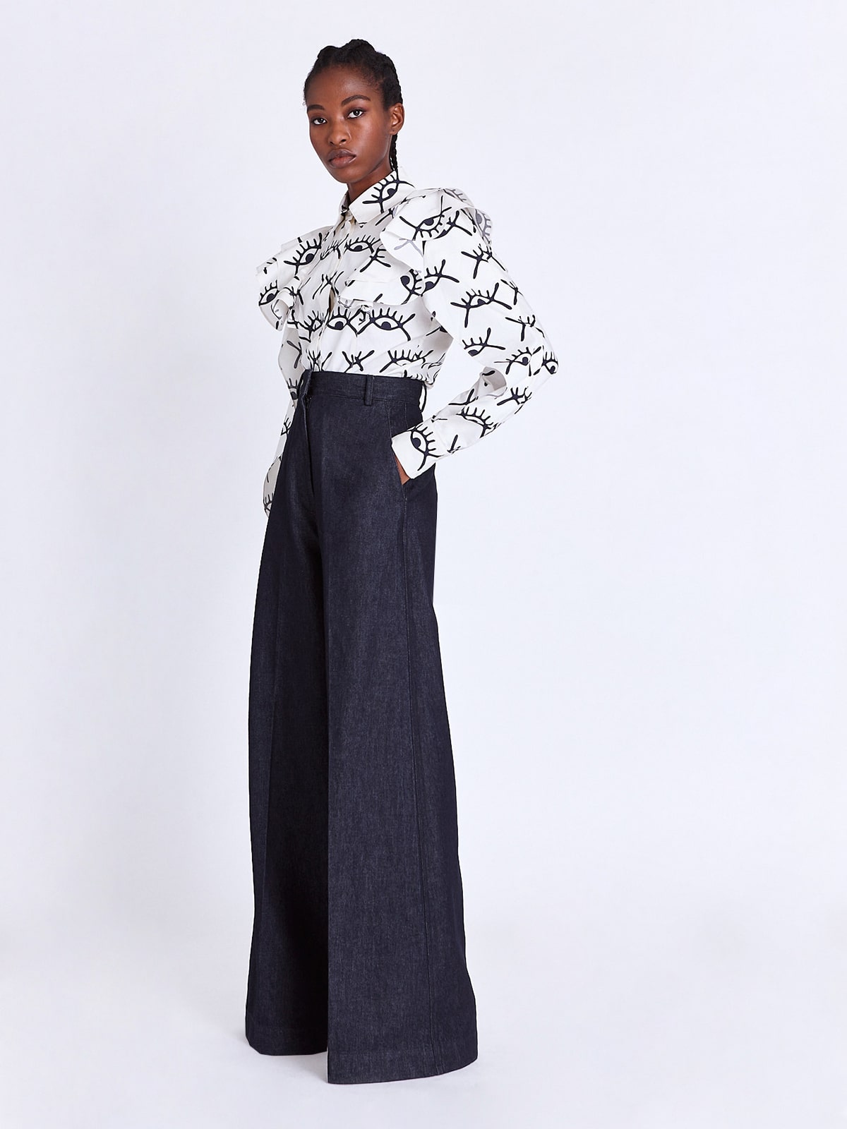 Dikamba Wide-Leg Trousers