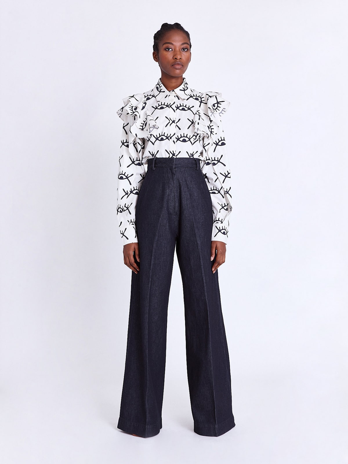 Dikamba Wide-Leg Trousers