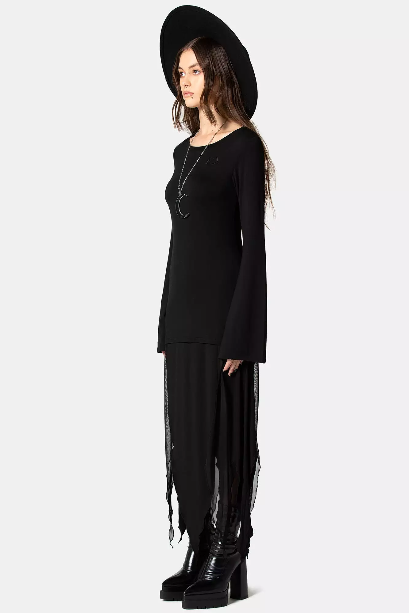 Echoed Darkness Tunic Top