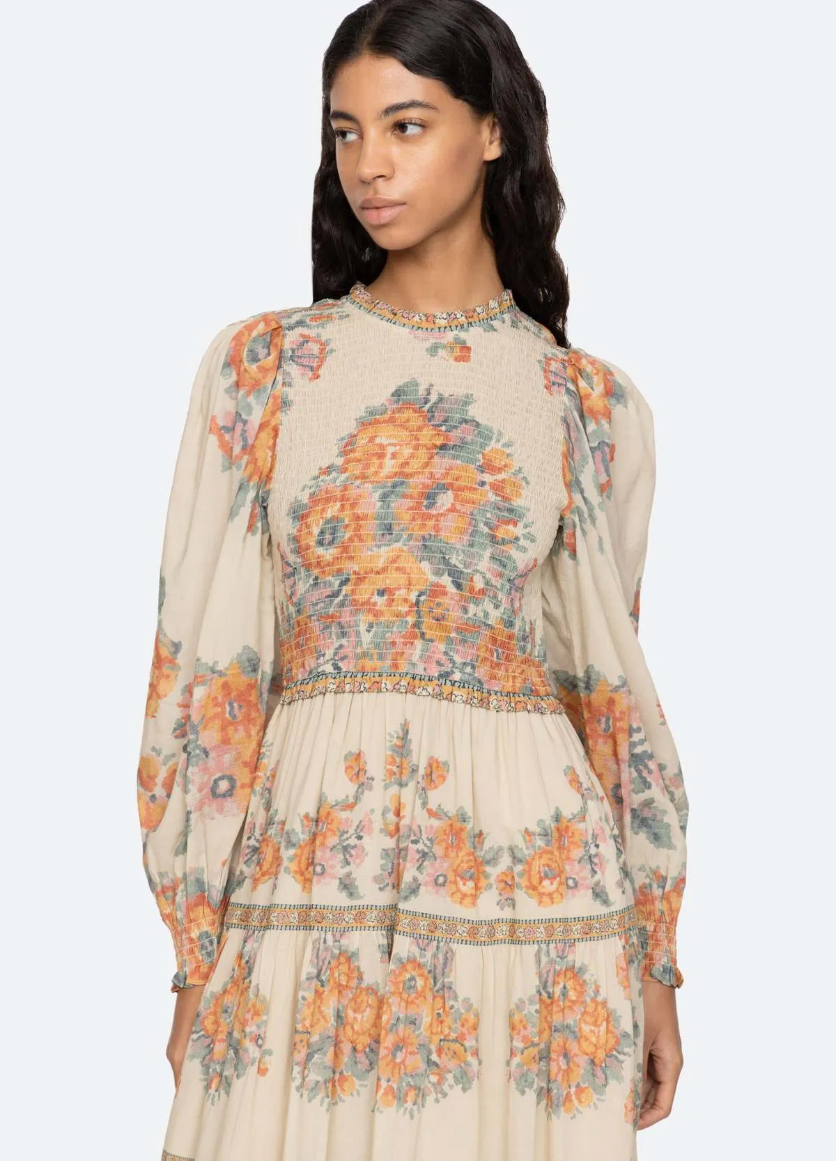 Fiorella L/S Dress - Blossom