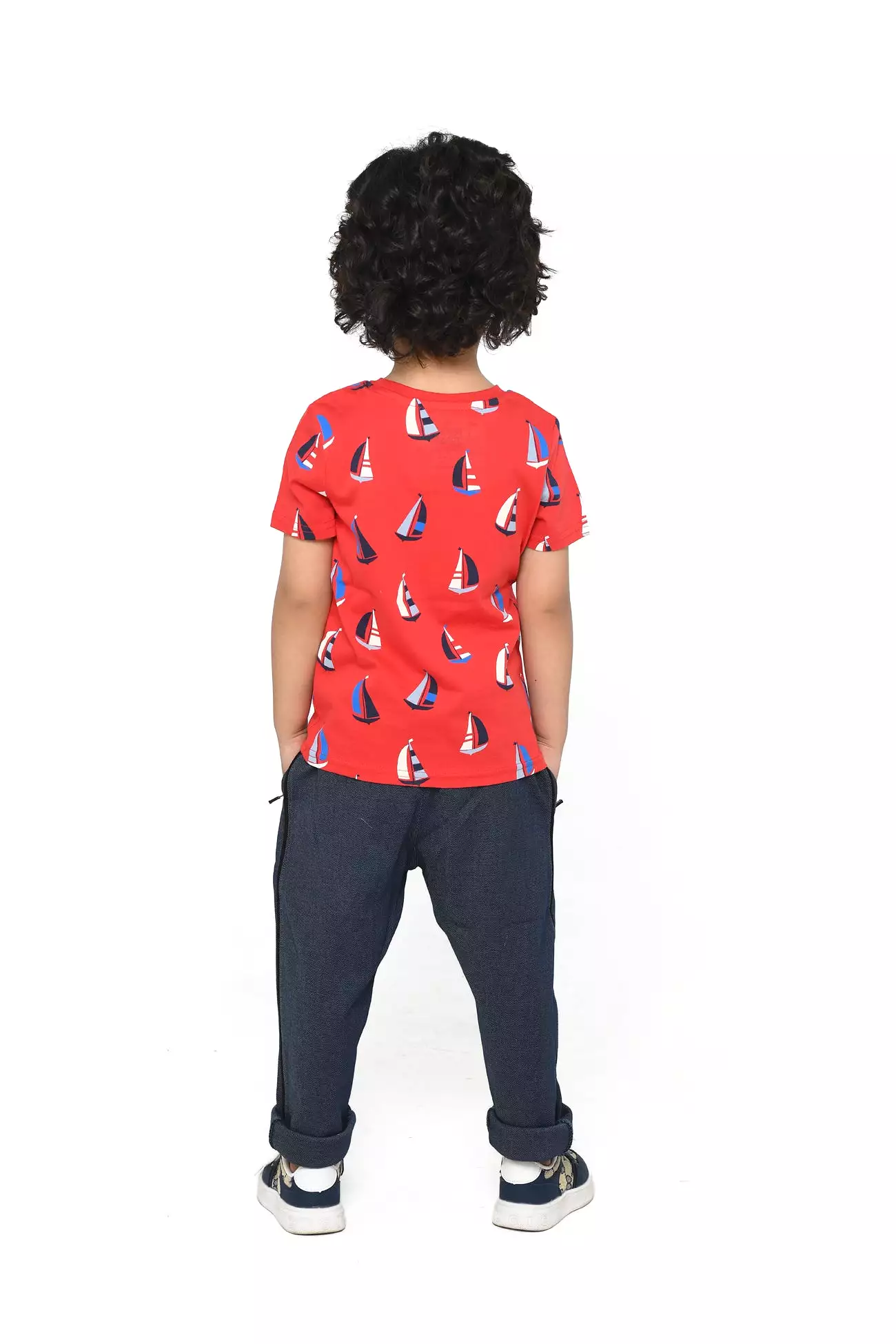 FLOCK PRINTED T-SHIRT