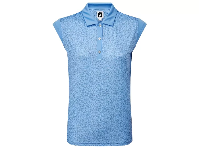 FootJoy Women's Cap Sleeve Print Interlock Polo