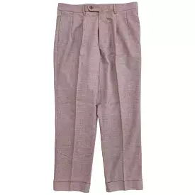 FRESH Wool 2 Pleates Chino Pants In Rose