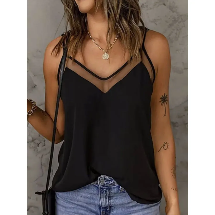 Full Size V-Neck Spaghetti Strap Cami