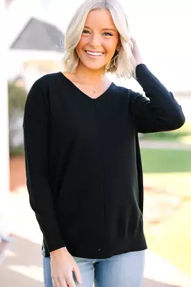 Get To Know You Black Tunic