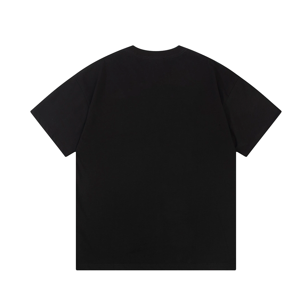 Gucci pure embroidery printed logo short-sleeved T-shirt Black 1.3