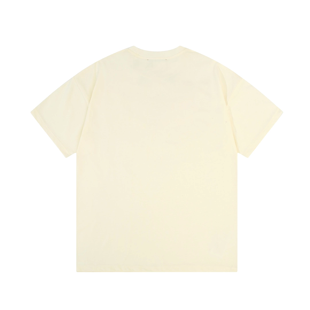 Gucci pure embroidery printed logo short-sleeved T-shirt Off-White 1.3