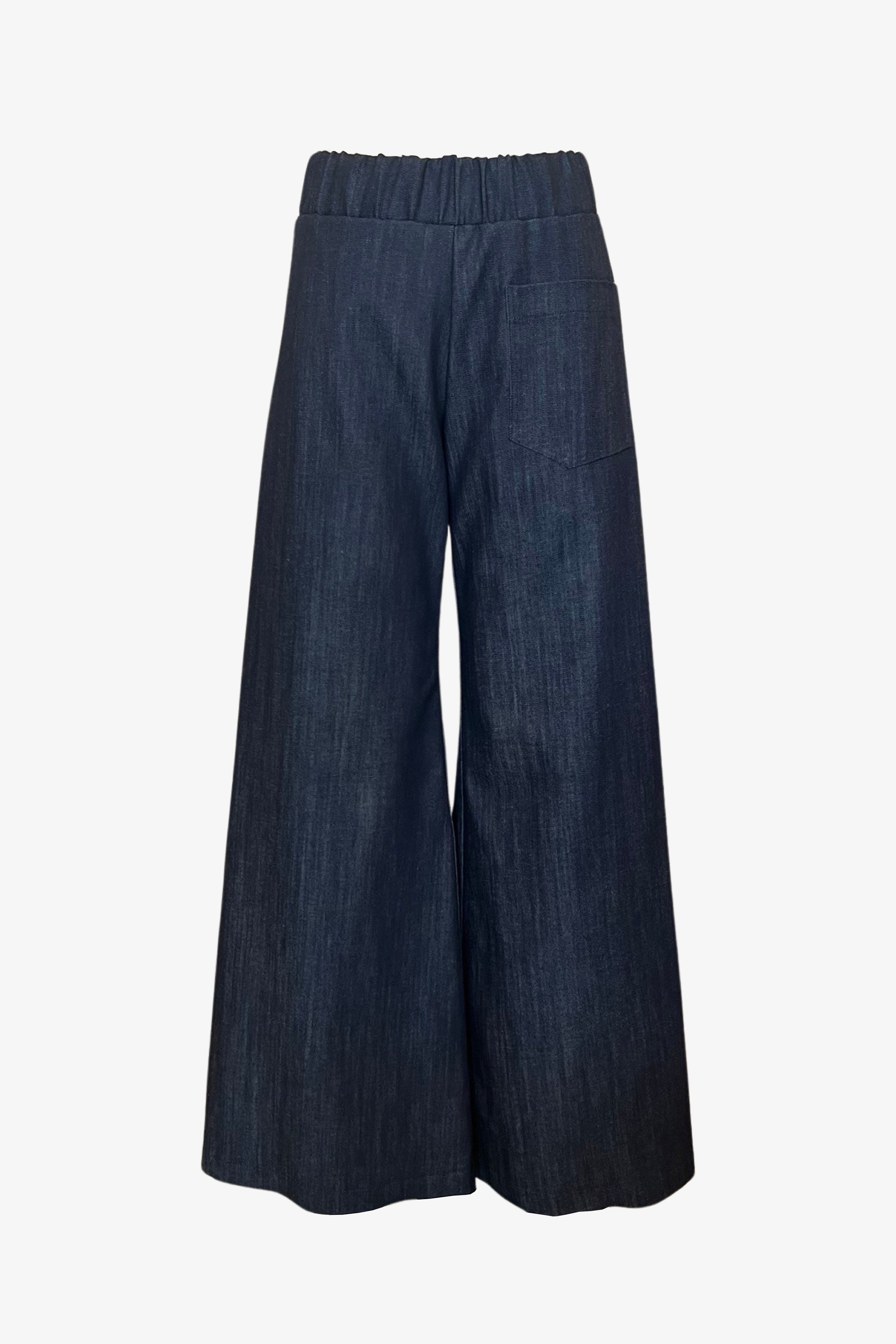 Hepburn Trousers 2.0 | Striated Denim