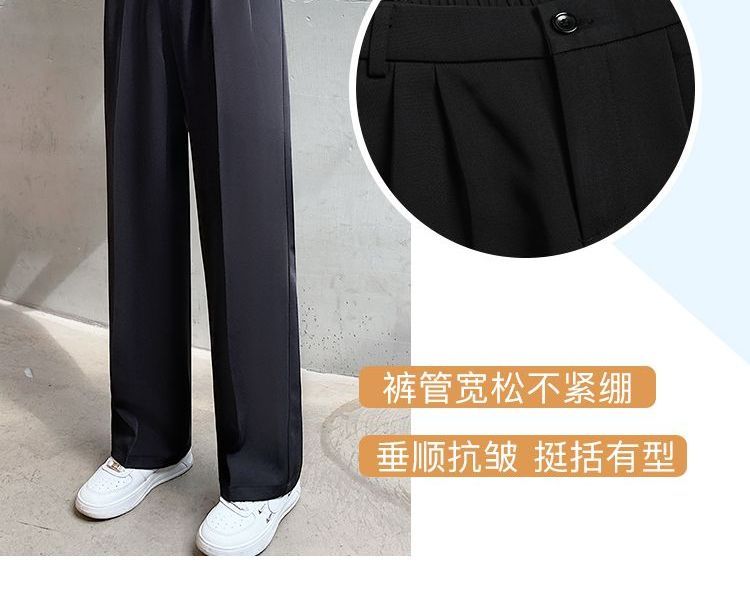 High-Waist Wide-Leg Trousers dd30