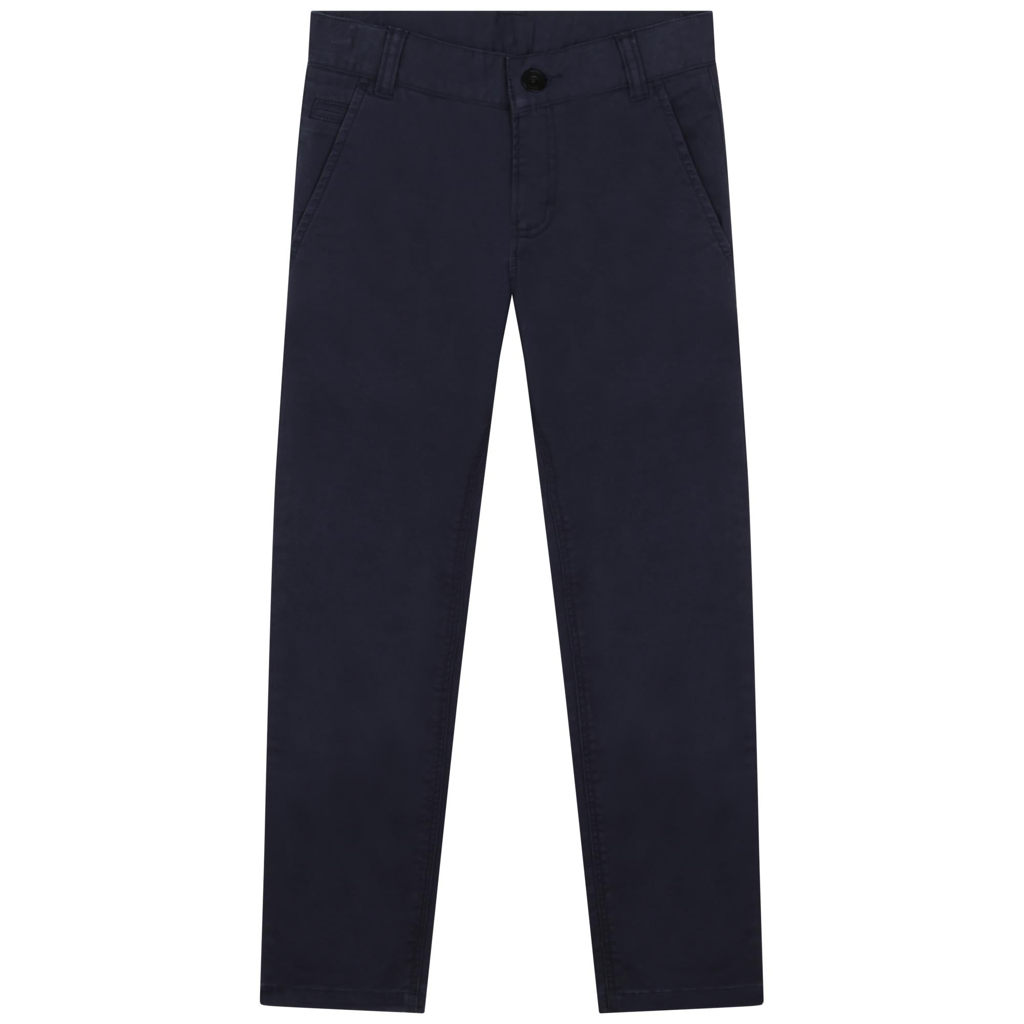 Hugo Boss Boys Slim Cotton Chino Pants _Navy J24841-849