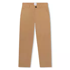 Hugo Boss Boys Slim Fit Twill Chino Pants _ J50673