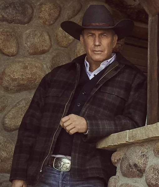 Kevin Costner Yellowstone Jacket | John Dutton Plaid Jacket