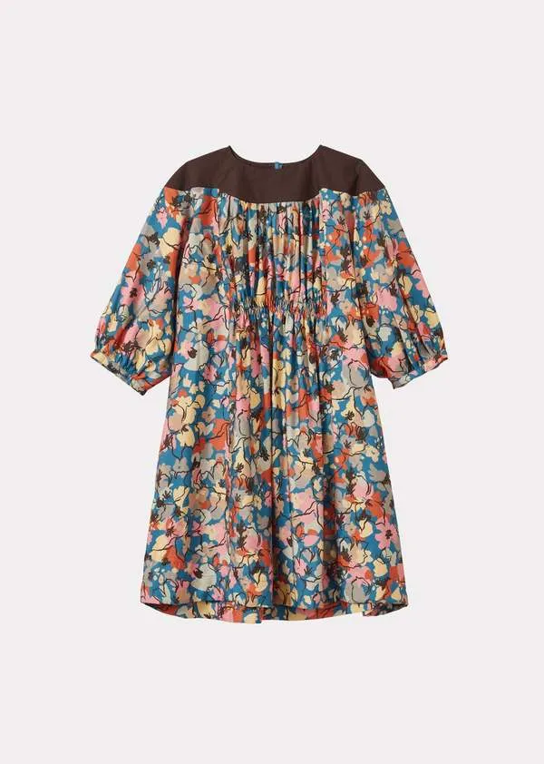 Kids Caramel TAYLEN CHILDREN'S DRESS - FLORAL PRINT