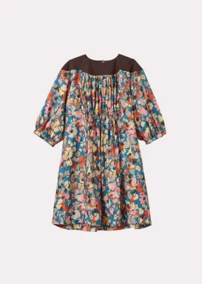 Kids Caramel TAYLEN CHILDREN'S DRESS - FLORAL PRINT