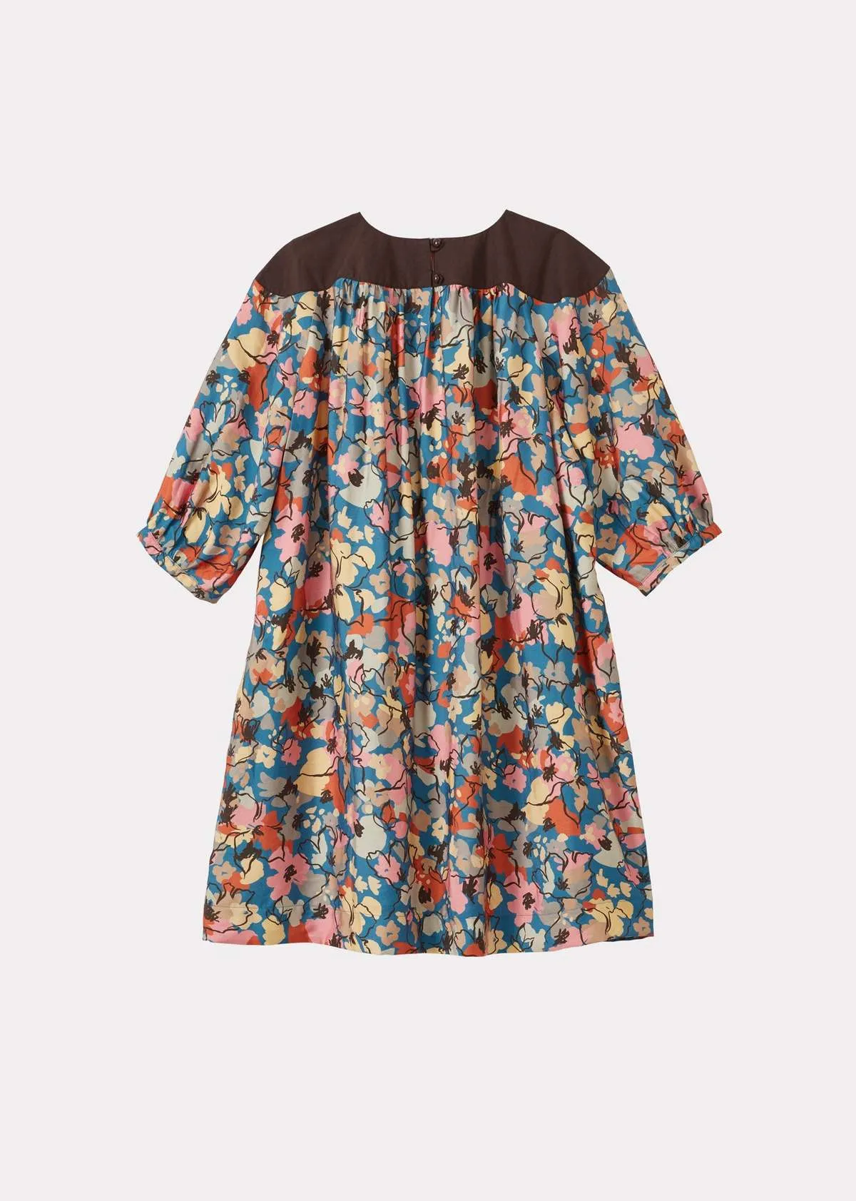 Kids Caramel TAYLEN CHILDREN'S DRESS - FLORAL PRINT