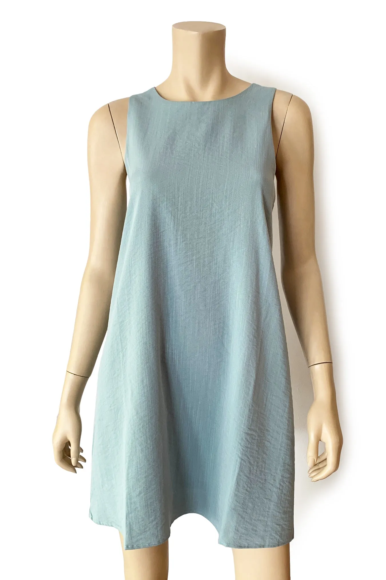 La Femme Shift Dress - Periwinkle