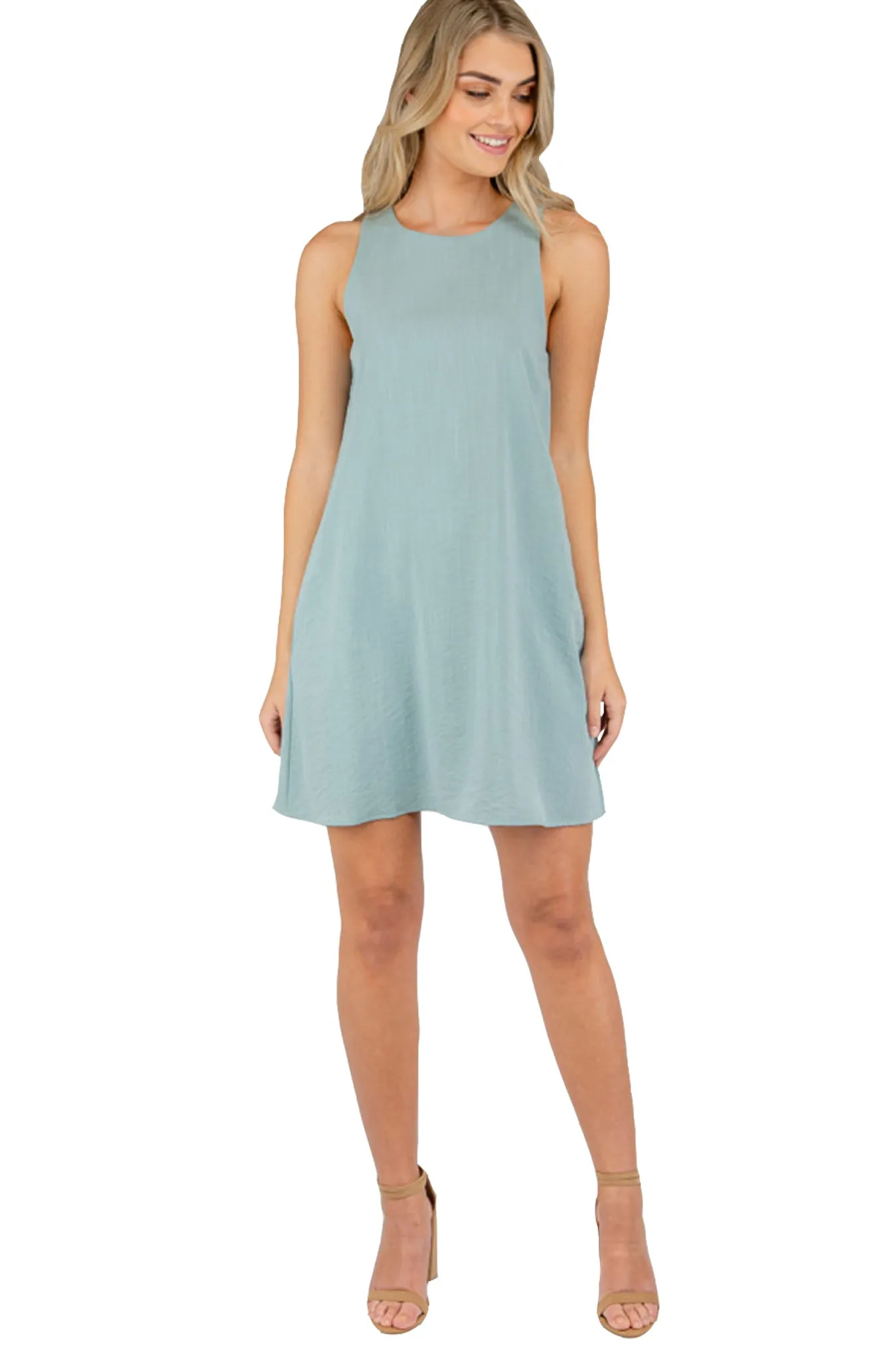 La Femme Shift Dress - Periwinkle