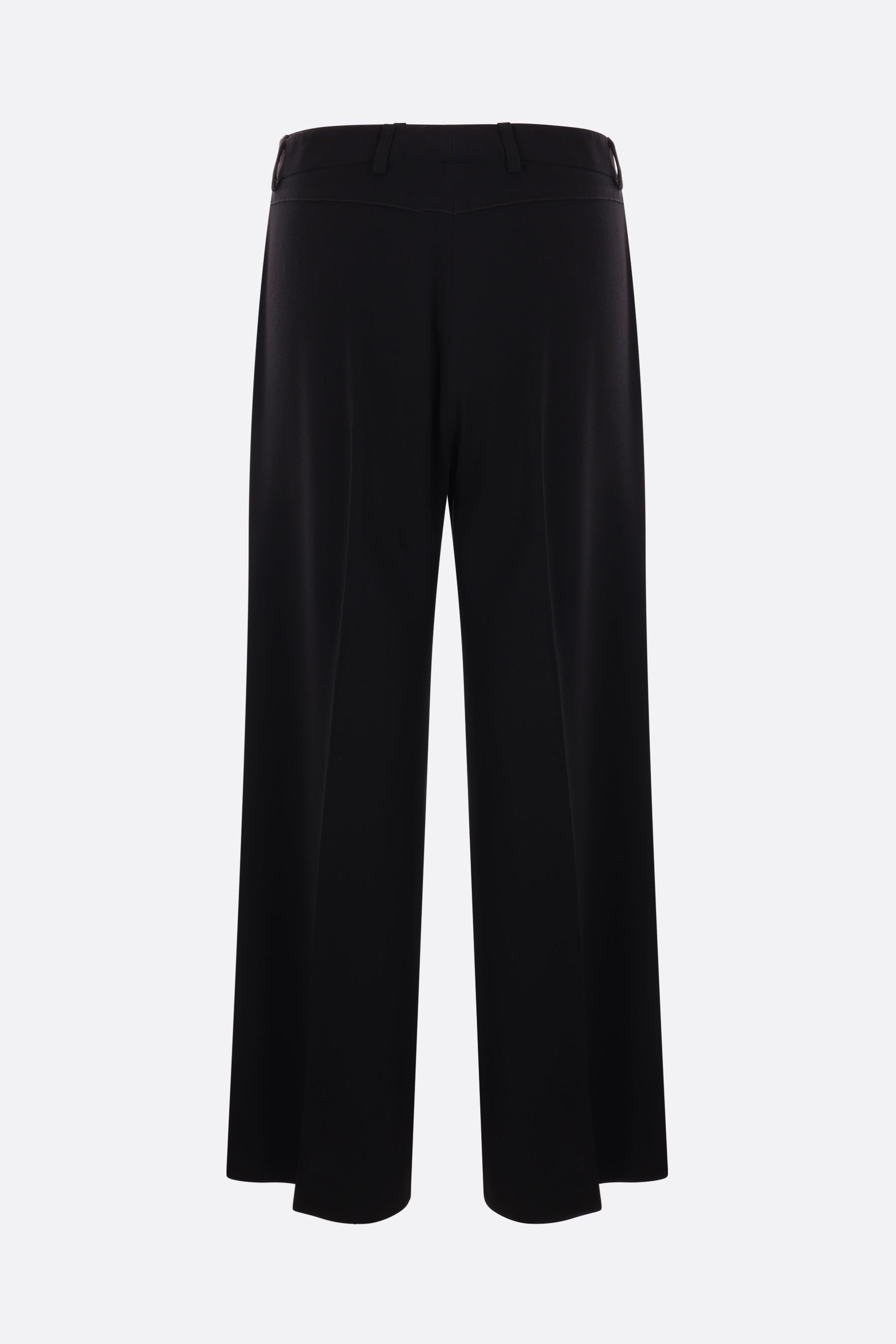 lightweight cady wide-leg pants