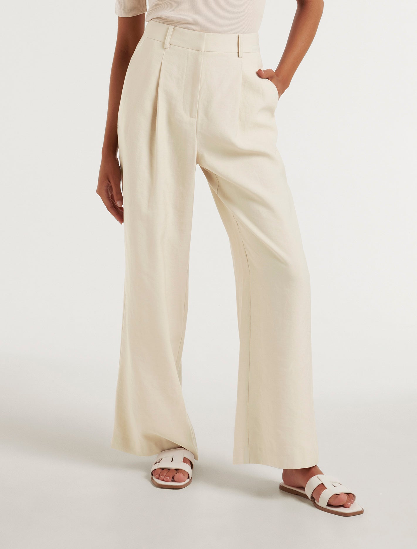 Marabella Petite Bamboo Wide Leg Pants