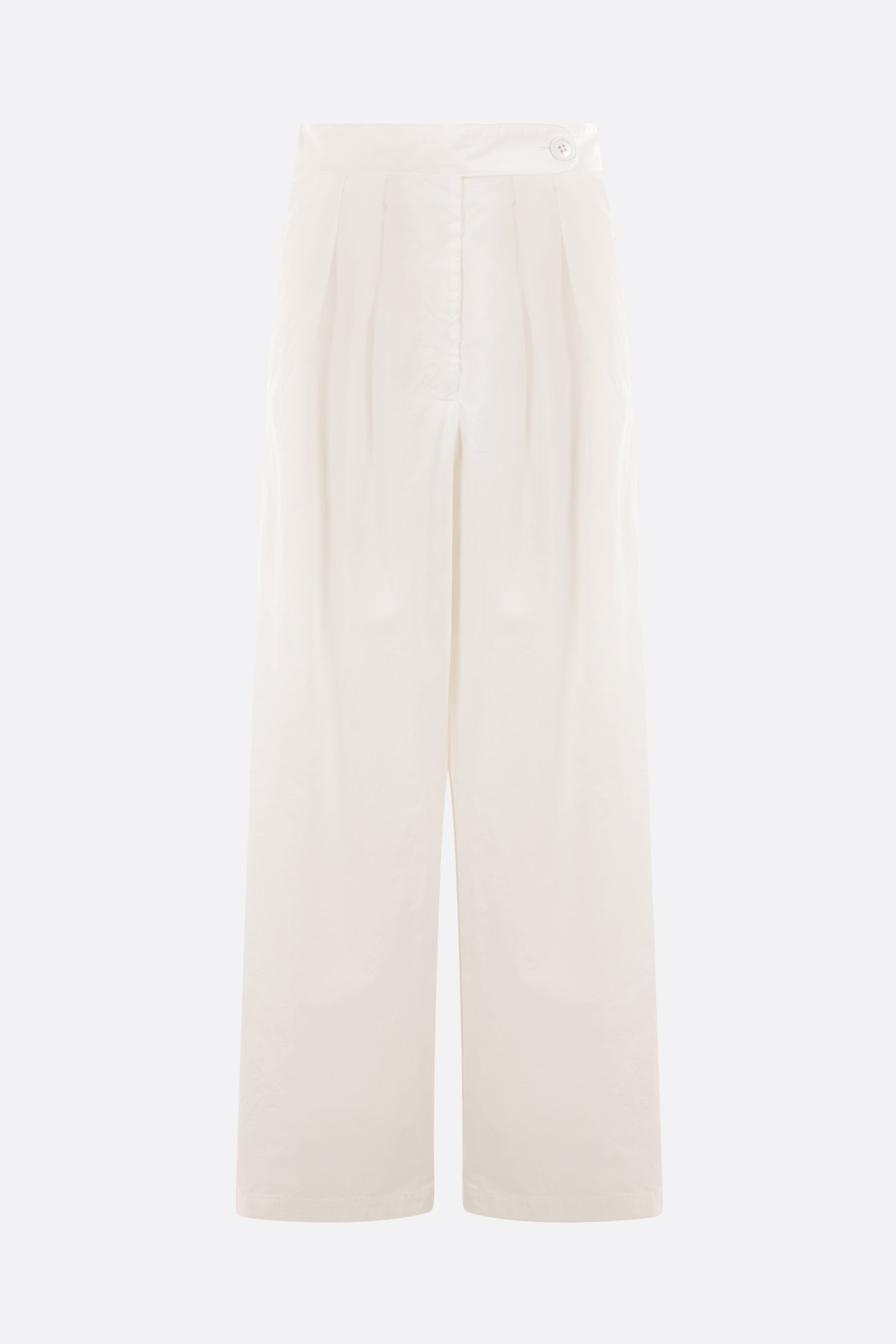 Pamplona cotton wide-leg pants