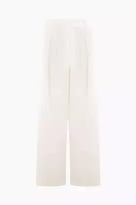 Pamplona cotton wide-leg pants