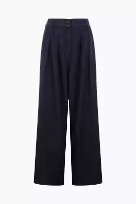 Pamplona denim wide-leg jeans