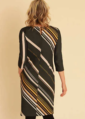 Pomodoro Stripe Shift Dress | Grattan