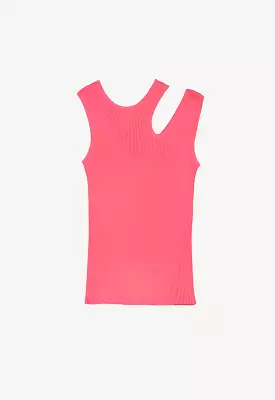 Ribbed Sleeveless Top