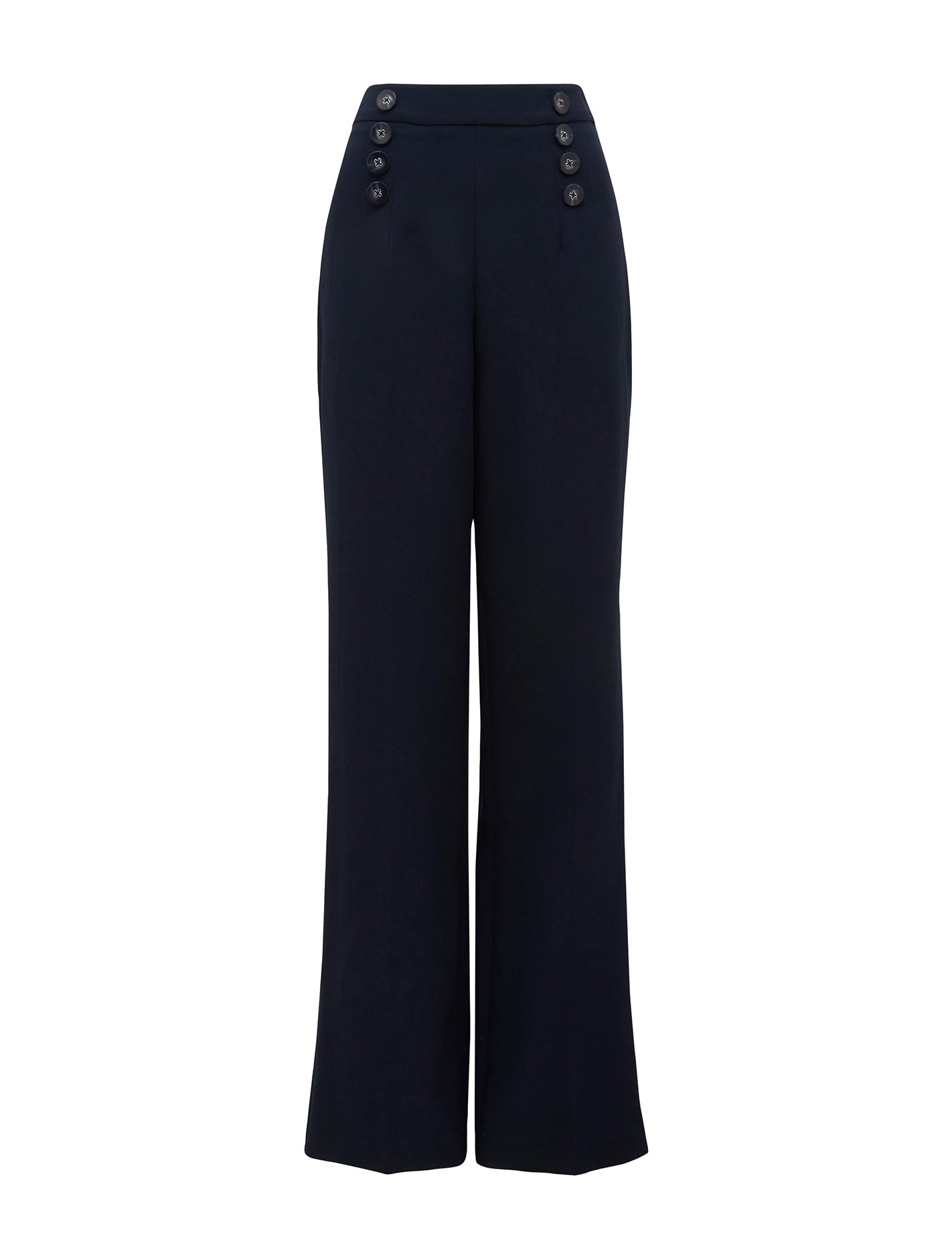 Sara Button Wide Leg Pants