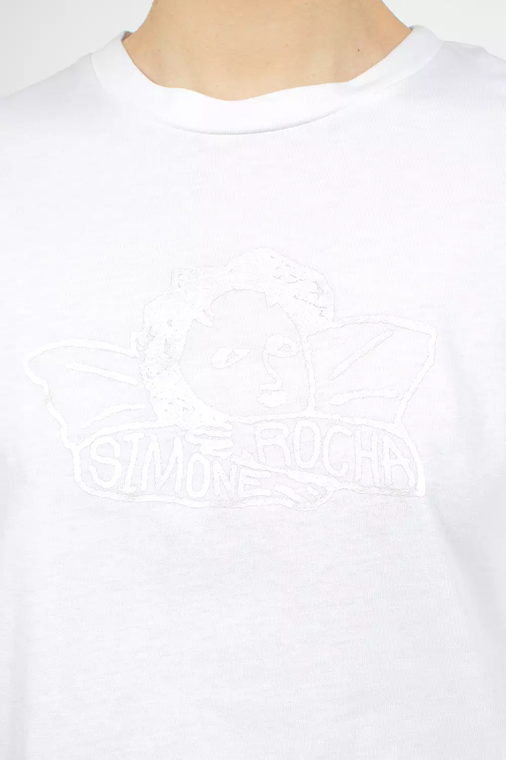 Short Sleeve T-Shirt Angel Baby Print