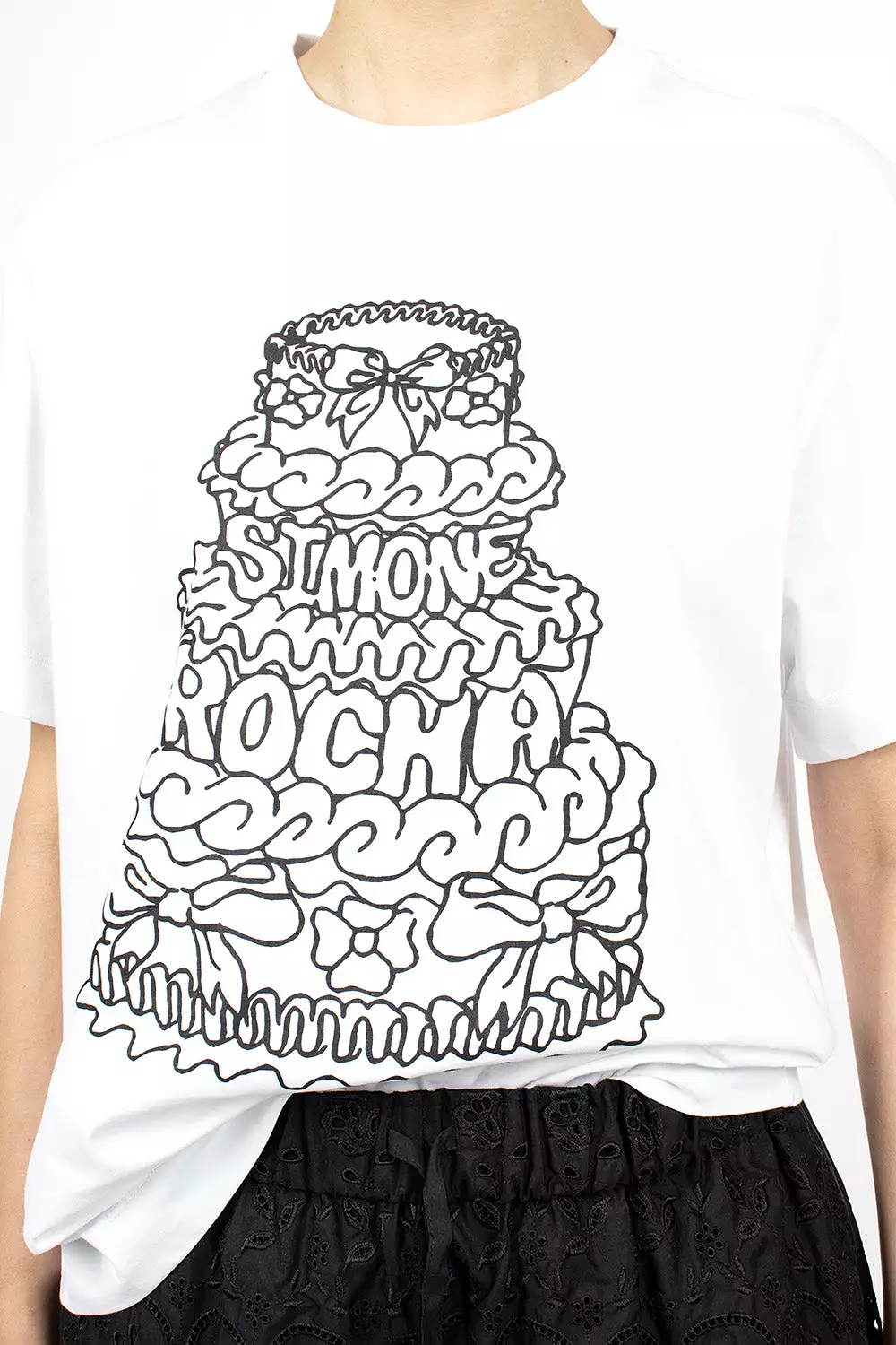 Short Sleeve T-Shirt Cake Print