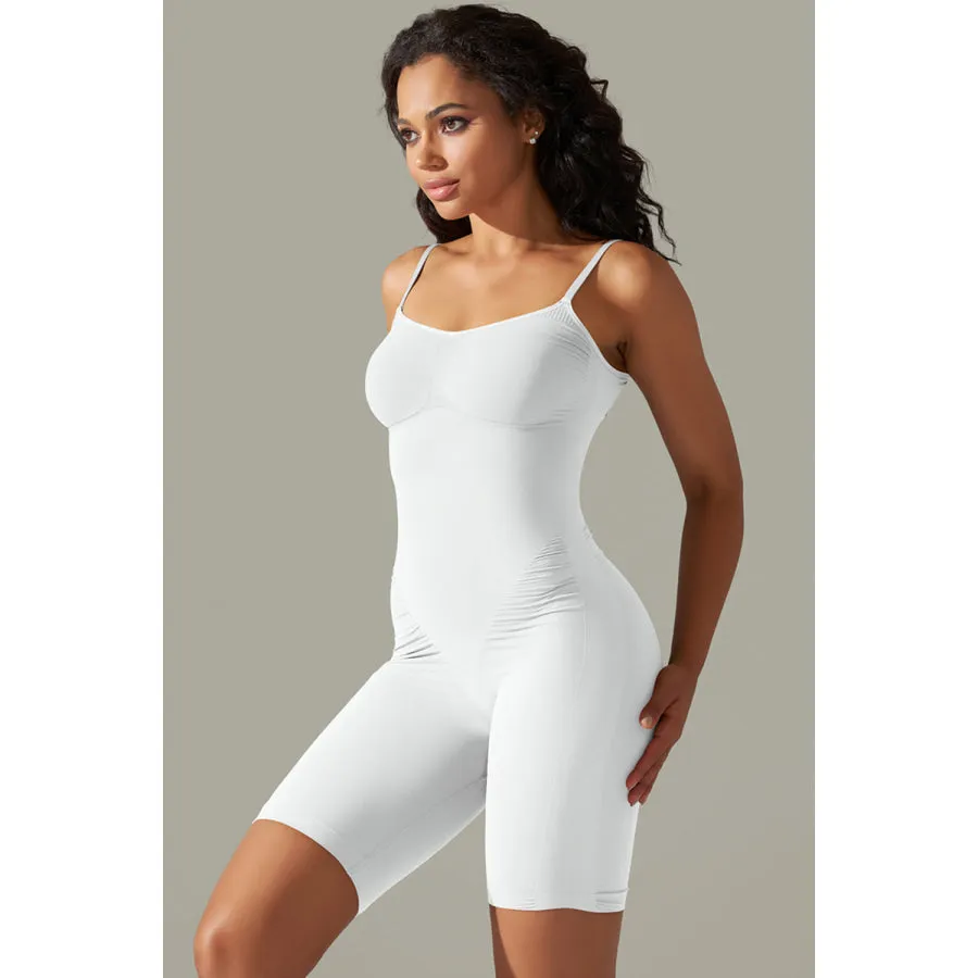 Spaghetti Strap Active Romper