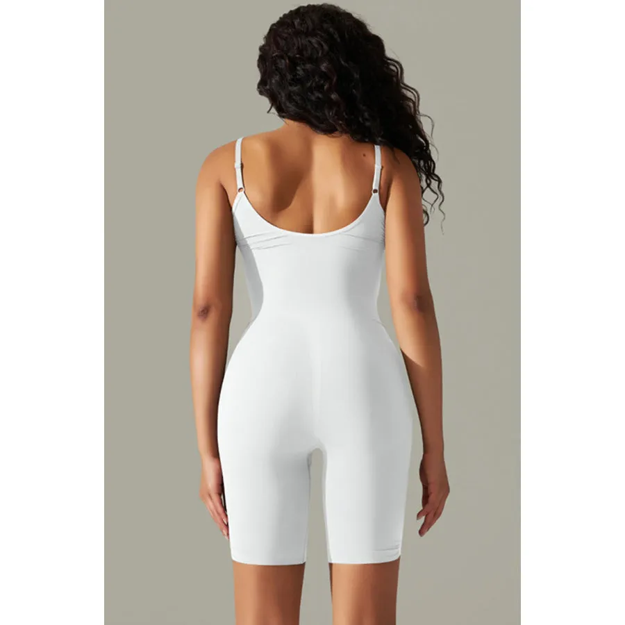 Spaghetti Strap Active Romper