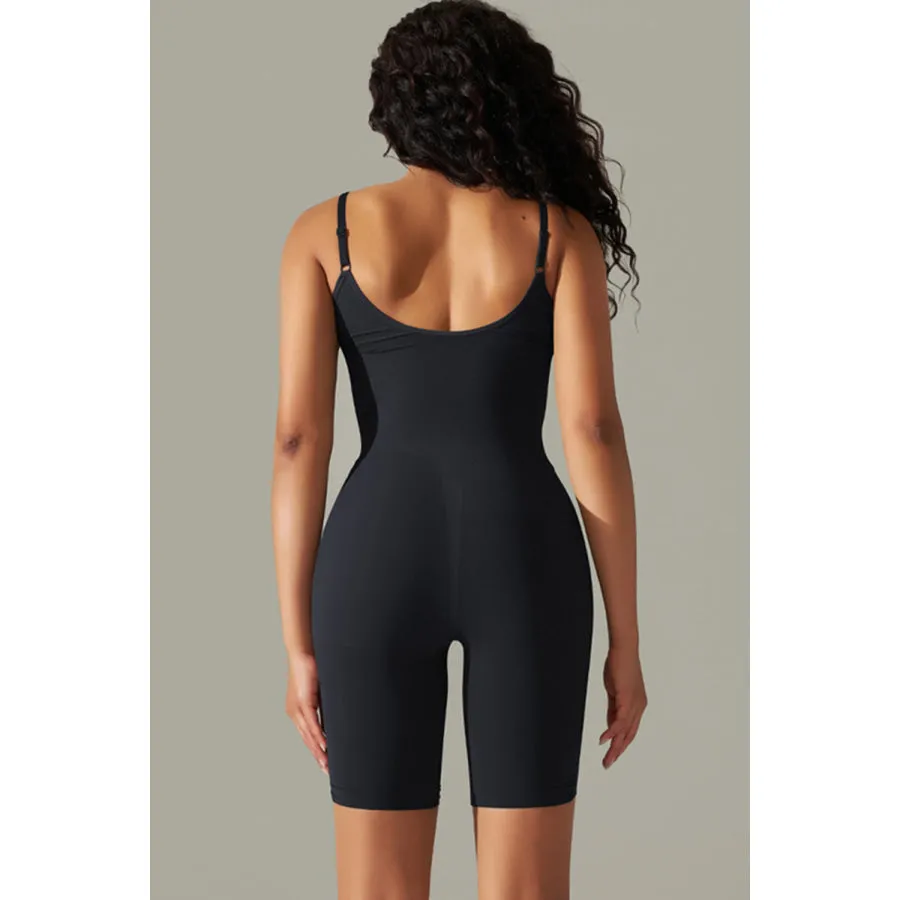 Spaghetti Strap Active Romper