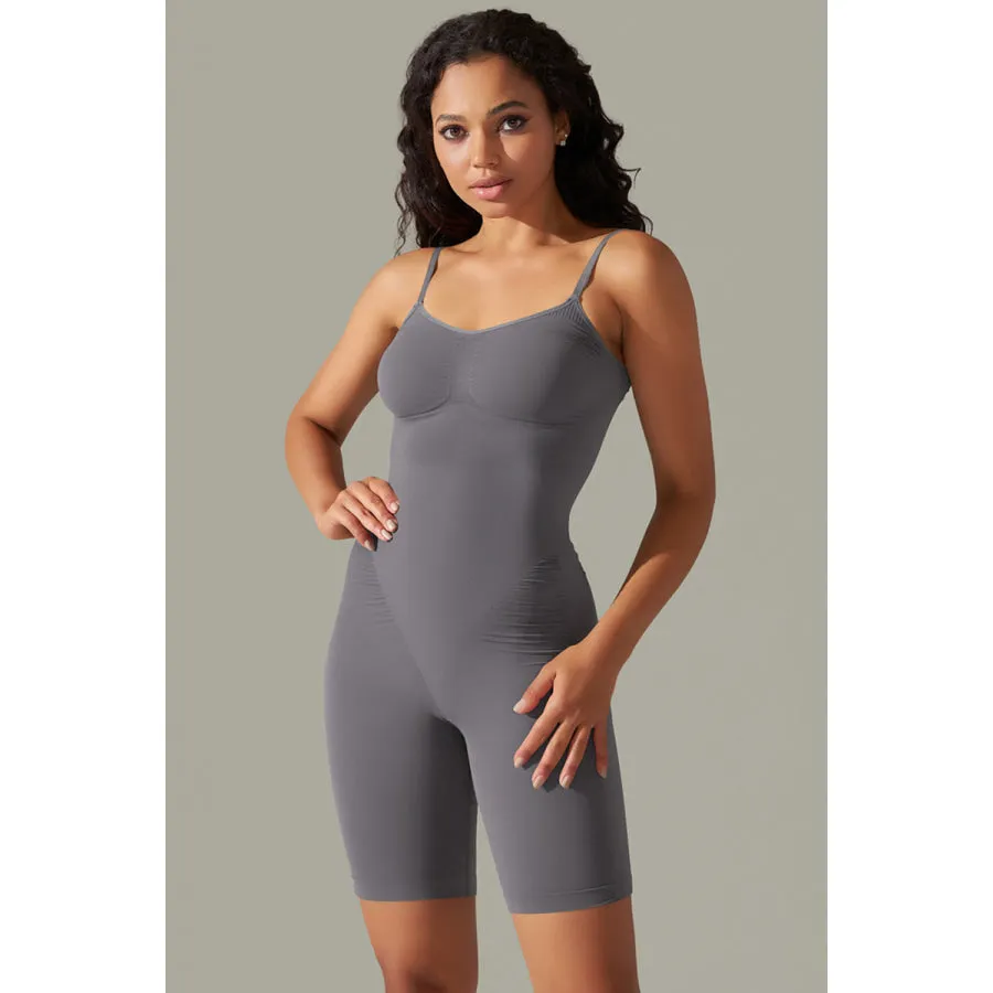 Spaghetti Strap Active Romper