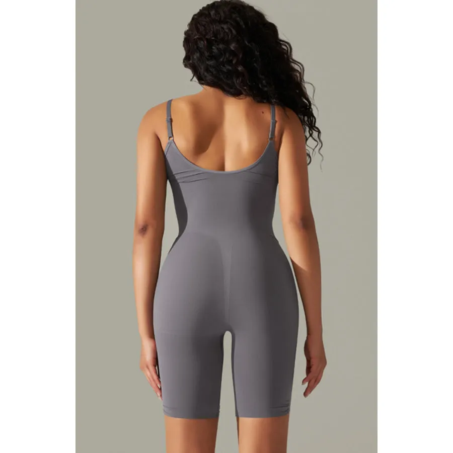 Spaghetti Strap Active Romper